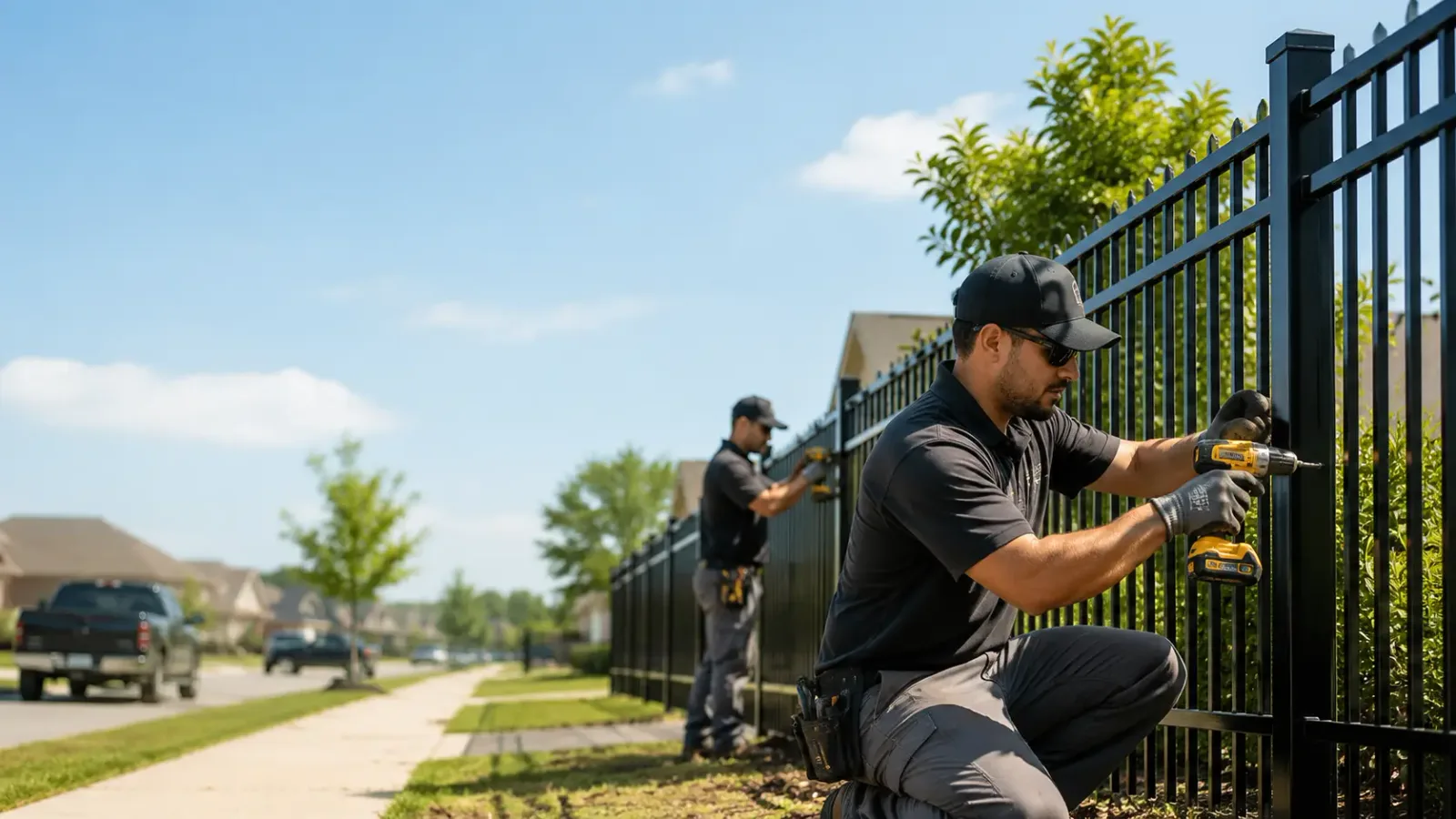 Metal Fence Installation in Lebanon, IN